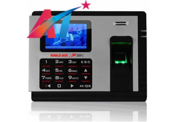 Máy chấm công vân tay và thẻ cảm ứng RONALD JACK X938C
