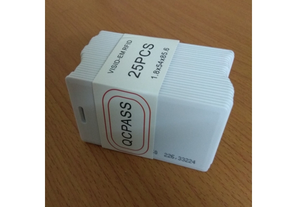 Thẻ cảm ứng dày dùng chấm công tần số 125khz